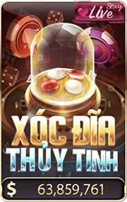 Xóc đia x thủy tinh chơi là dính